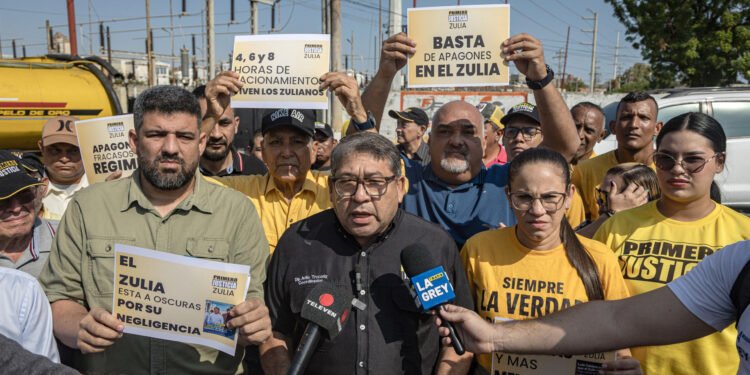 Partido opositor denuncia crisis eléctrica y cortes de hasta 8 horas en oeste de Venezuela