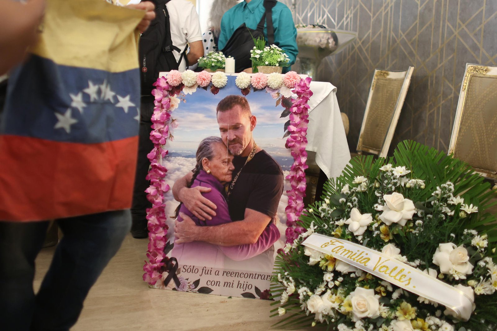 Velorio de Carmen Navas, la madre símbolo del dolor por los presos políticos en Venezuela