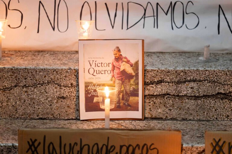 Familiares de presos políticos realizan vigilia en honor a Víctor Hugo Quero