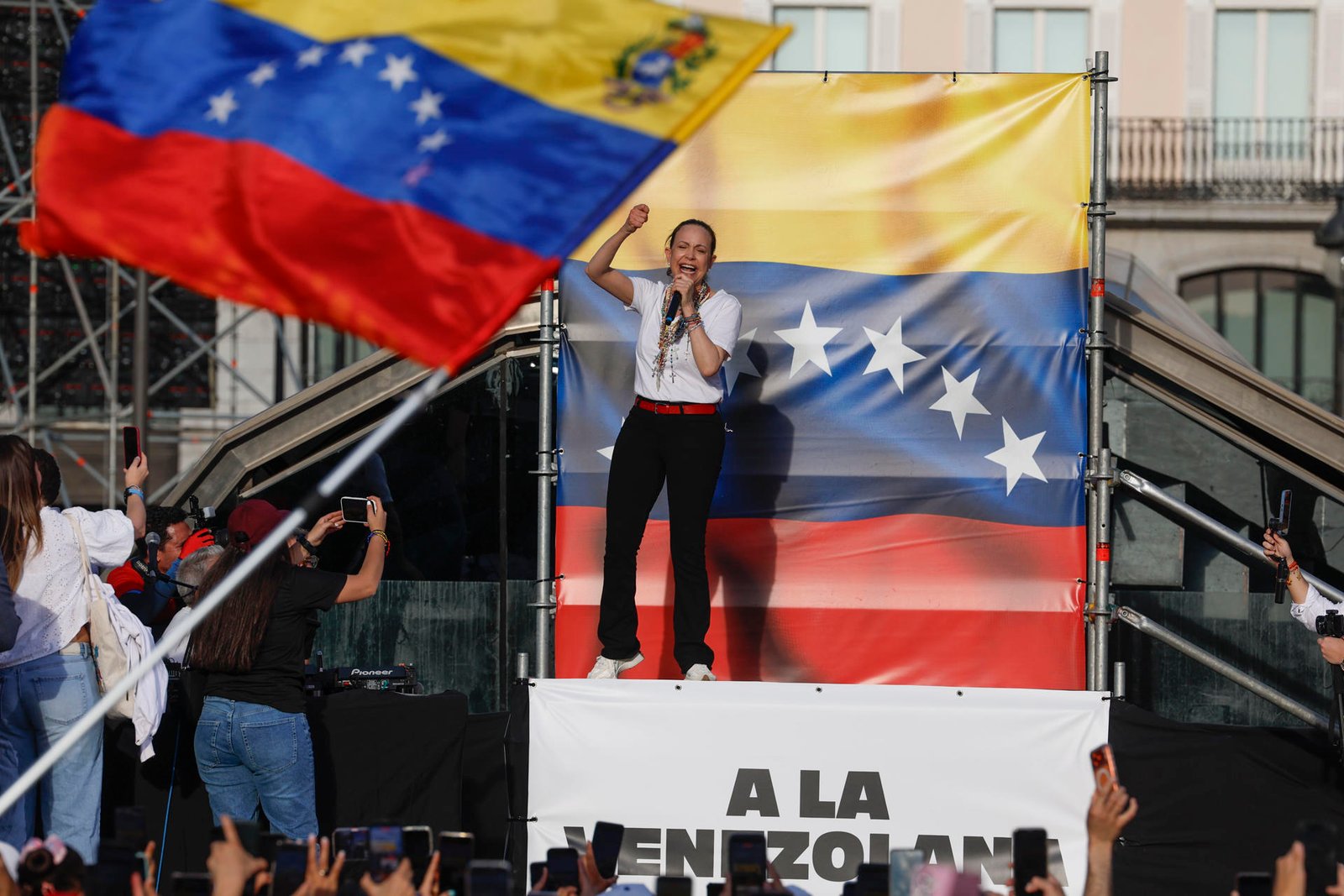 María Corina Machado se reúne con la comunidad venezolana en España