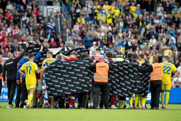 International soccer friendly - Denmark vs Ukraine